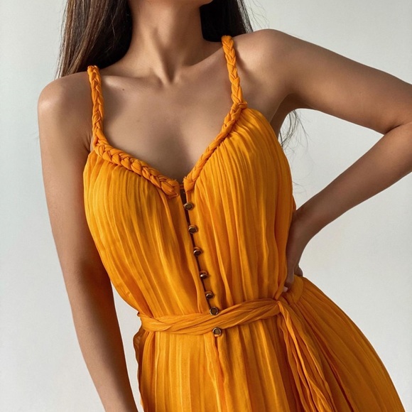 LAST 1 🔥NWT ZARA Limited Edition Slik Blend Dress - Picture 10 of 11